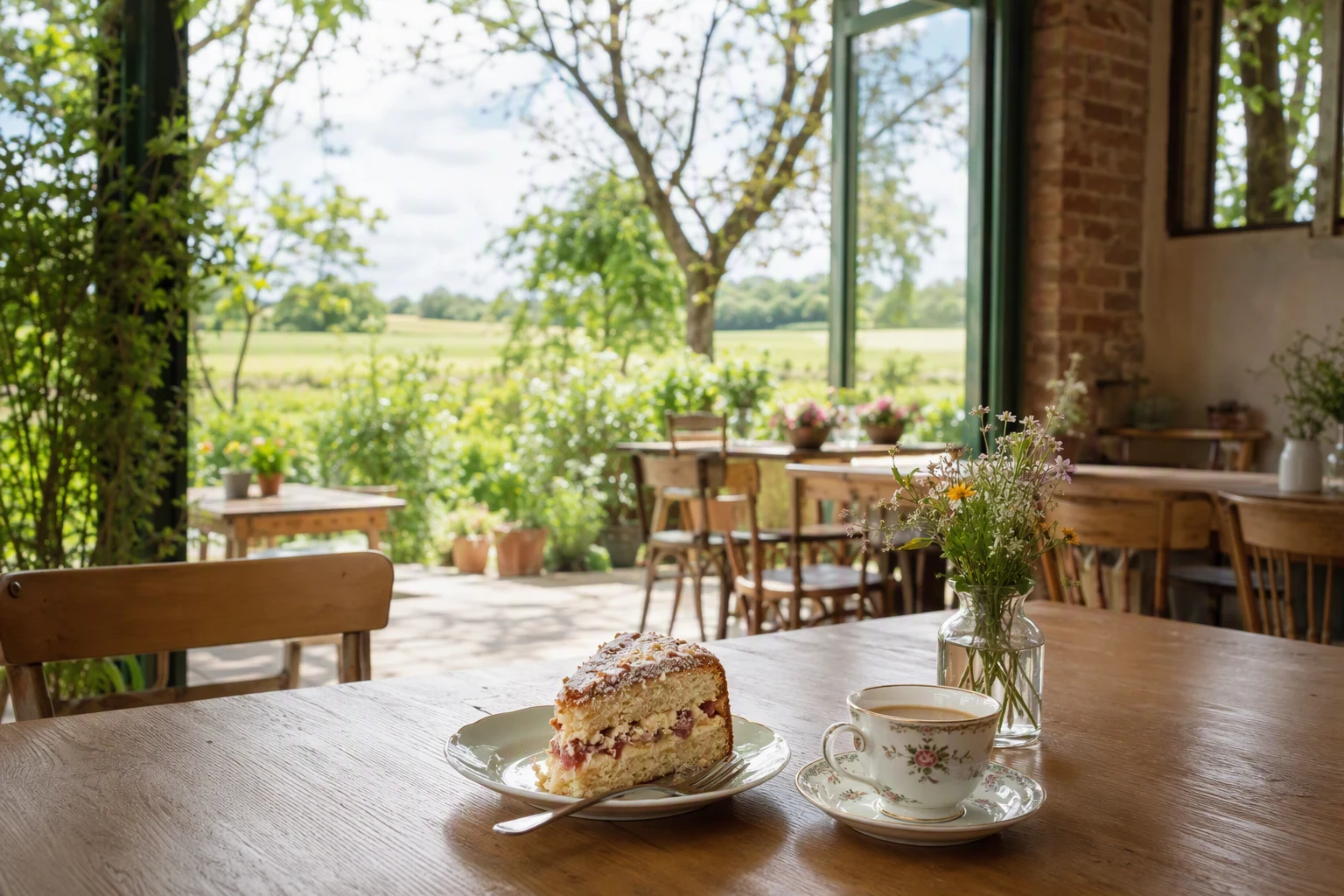 Redaktionelles Symbolbild: Café erkennen: Röstung, Espresso und hausgemachter Kuchen